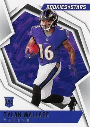 #126 Tylan Wallace - Baltimore Ravens - 2021 Panini Rookies & Stars Football