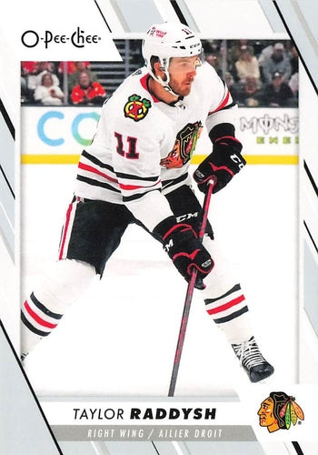 #126 Taylor Raddysh - Chicago Blackhawks - 2023-24 O-Pee-Chee Hockey
