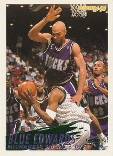 #126 Blue Edwards - Boston Celtics - 1994-95 Fleer Basketball