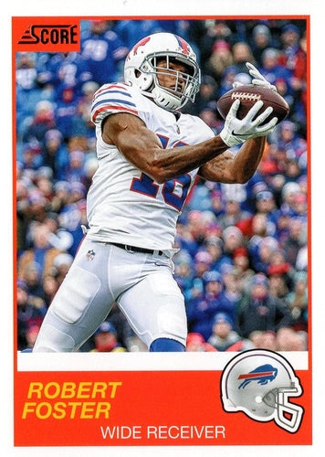 #126 Robert Foster - Buffalo Bills - 2019 Score Football