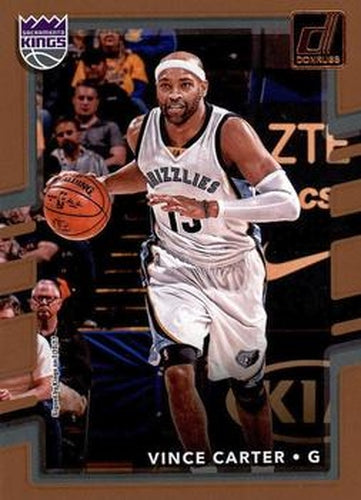 #126 Vince Carter - Sacramento Kings - 2017-18 Donruss Basketball