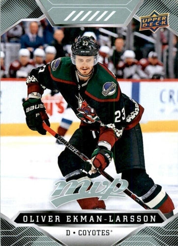 #126 Oliver Ekman-Larsson - Arizona Coyotes - 2019-20 Upper Deck MVP Hockey