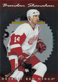 #126 Brendan Shanahan - Detroit Red Wings - 1996-97 Donruss Elite Hockey