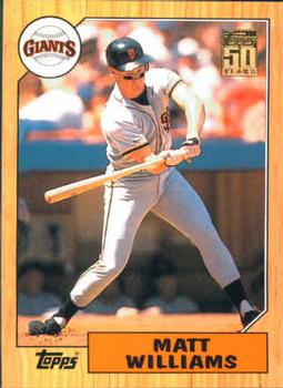 #T126 Matt Williams - San Francisco Giants - 2001 Topps Traded & Rookies Baseball
