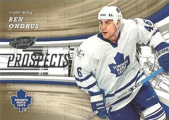 #126 Ben Ondrus - Toronto Maple Leafs - 2006-07 Upper Deck Power Play Hockey