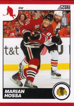 #126 Marian Hossa - Chicago Blackhawks - 2010-11 Score Hockey