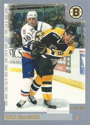 #126 Kyle McLaren - Boston Bruins - 2000-01 O-Pee-Chee Hockey