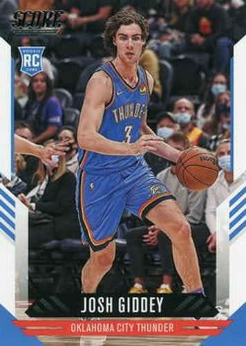 #126 Josh Giddey - Oklahoma City Thunder - 2021-22 Panini Chronicles Basketball