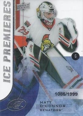 #126 - Matt O'Connor - Ottawa Senators - 2015-16 Upper Deck Ice Hockey