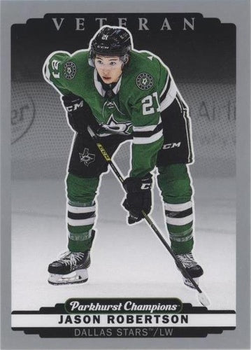 #126 Jason Robertson - Dallas Stars - 2022-23 Parkhurst Champions - Silver Hockey