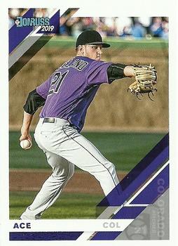 #126b Kyle Freeland - Colorado Rockies - 2019 Donruss Baseball