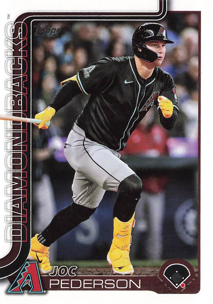 #127 Joc Pederson - Arizona Diamondbacks - 2025 Topps Baseball
