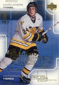 #127 Marc-Andre Thinel - Victoriaville Tigres - 2000-01 Upper Deck Pros & Prospects Hockey