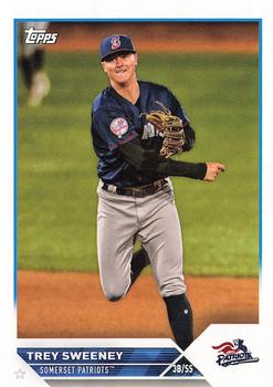 #PD-127 Trey Sweeney - Somerset Patriots - 2023 Topps Pro Debut Baseball