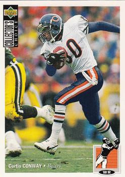 #127 Curtis Conway - Chicago Bears - 1994 Collector's Choice Football