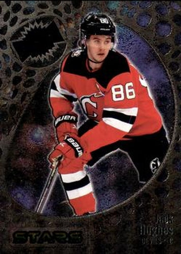 #127 Jack Hughes - New Jersey Devils - 2022-23 SkyBox Metal Universe Hockey