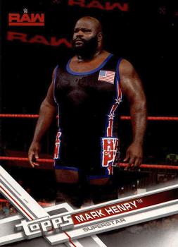 #127 Mark Henry - 2017 Topps WWE Then Now Forever Wrestling