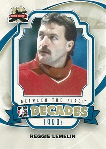 #127 Reggie Lemelin - Atlanta Flames - 2011-12 In The Game Between The Pipes Hockey