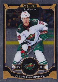 #127 Jason Pominville - Minnesota Wild - 2015-16 O-Pee-Chee Platinum Hockey