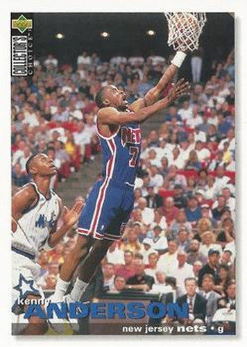 #127 Kenny Anderson - New Jersey Nets - 1995-96 Collector's Choice Basketball