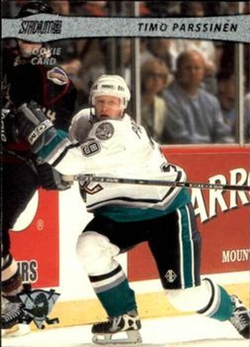 #127 Timo Parssinen - Anaheim Mighty Ducks - 2001-02 Stadium Club Hockey