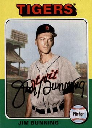 #127 Jim Bunning - Detroit Tigers - 2019 Topps Archives Baseball