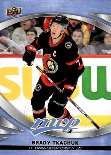 #127 Brady Tkachuk - Ottawa Senators - 2023-24 Upper Deck MVP - Ice Battles Hockey