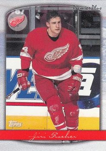 #127 Jiri Fischer - Detroit Red Wings - 1999-00 Topps Premier Plus Hockey