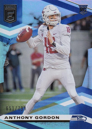 #127 Anthony Gordon - Seattle Seahawks - 2020 Donruss Elite Football