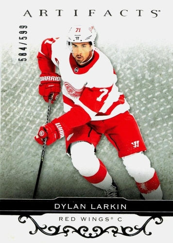 #127 Dylan Larkin - Detroit Red Wings - 2021-22 Upper Deck Artifacts Hockey