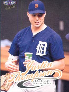 #127 Justin Thompson - Detroit Tigers - 1999 Ultra Baseball
