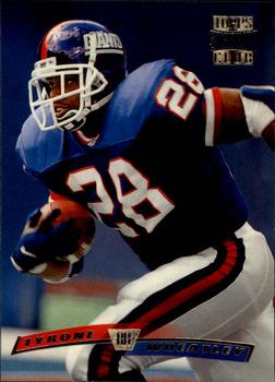 #127 Tyrone Wheatley - New York Giants - 1996 Stadium Club Football