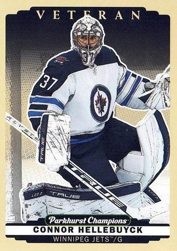 #127 Connor Hellebuyck - Winnipeg Jets - 2022-23 Parkhurst Champions Hockey