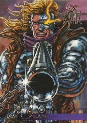 #127 Blaze - 1995 Flair Marvel Annual