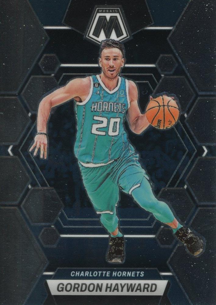 #127 Gordon Hayward - Charlotte Hornets - 2022-23 Panini Mosaic Basketball