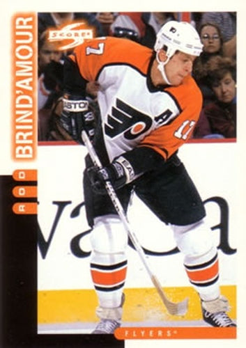 #127 Rod Brind'Amour - Philadelphia Flyers - 1997-98 Score Hockey