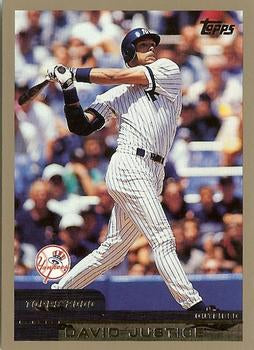 #T127 David Justice - New York Yankees - 2000 Topps Traded & Rookies Baseball