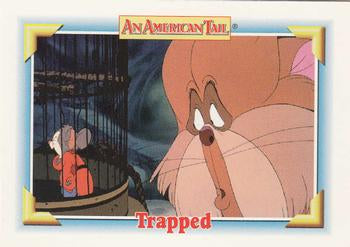 #127 Trapped - 1991 Impel An American Tail: Fievel Goes West