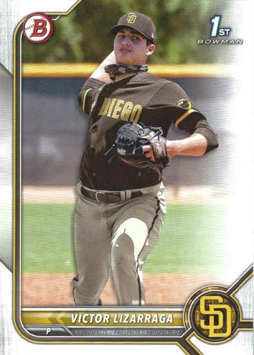 #BP-127 Victor Lizarraga - San Diego Padres - 2022 Bowman - Prospects Baseball