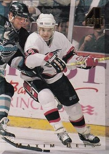 #127 Maxim Bets - Spokane Chiefs / St. Louis Blues - 1994 Classic Four Sport