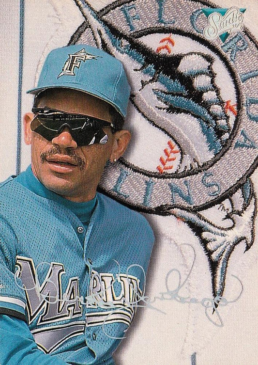 #127 Benito Santiago - Florida Marlins - 1993 Studio Baseball