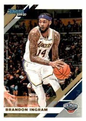 #127 Brandon Ingram - New Orleans Pelicans - 2019-20 Donruss Basketball