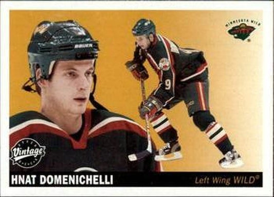 #127 Hnat Domenichelli - Minnesota Wild - 2002-03 Upper Deck Vintage Hockey