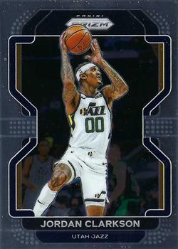 #127 Jordan Clarkson - Utah Jazz - 2021-22 Panini Prizm Basketball
