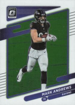#127 Mark Andrews - Baltimore Ravens - 2021 Donruss Optic Football