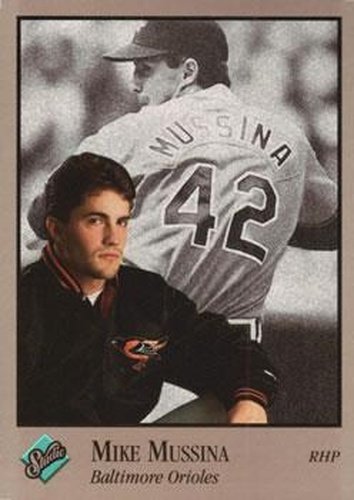 #127 Mike Mussina - Baltimore Orioles - 1992 Studio Baseball