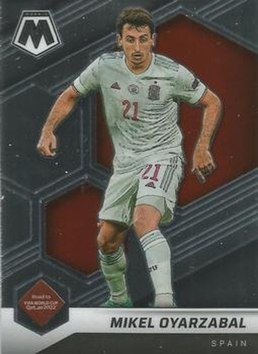 #127 Mikel Oyarzabal - Spain - 2021-22 Panini Mosaic Road to FIFA World Cup Soccer