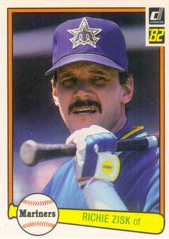 #127 Richie Zisk - Seattle Mariners - 1982 Donruss Baseball