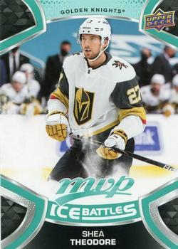 #127 Shea Theodore - Vegas Golden Knights - 2021-22 Upper Deck MVP - Ice Battles Hockey