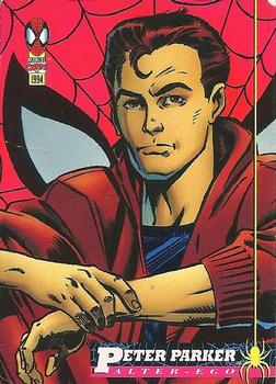 #127 Peter Parker - 1994 Fleer The Amazing Spider-Man